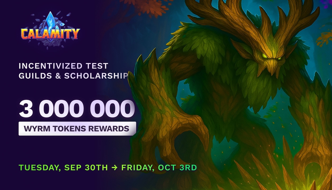 Calamity MMORPG Announces New Competitive Playtest for September 30th on Ronin Network with Exclusive Rewards